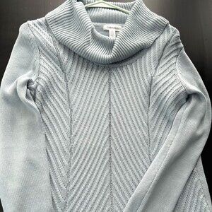 Calvin Klein Light Blue Sweater - Size S